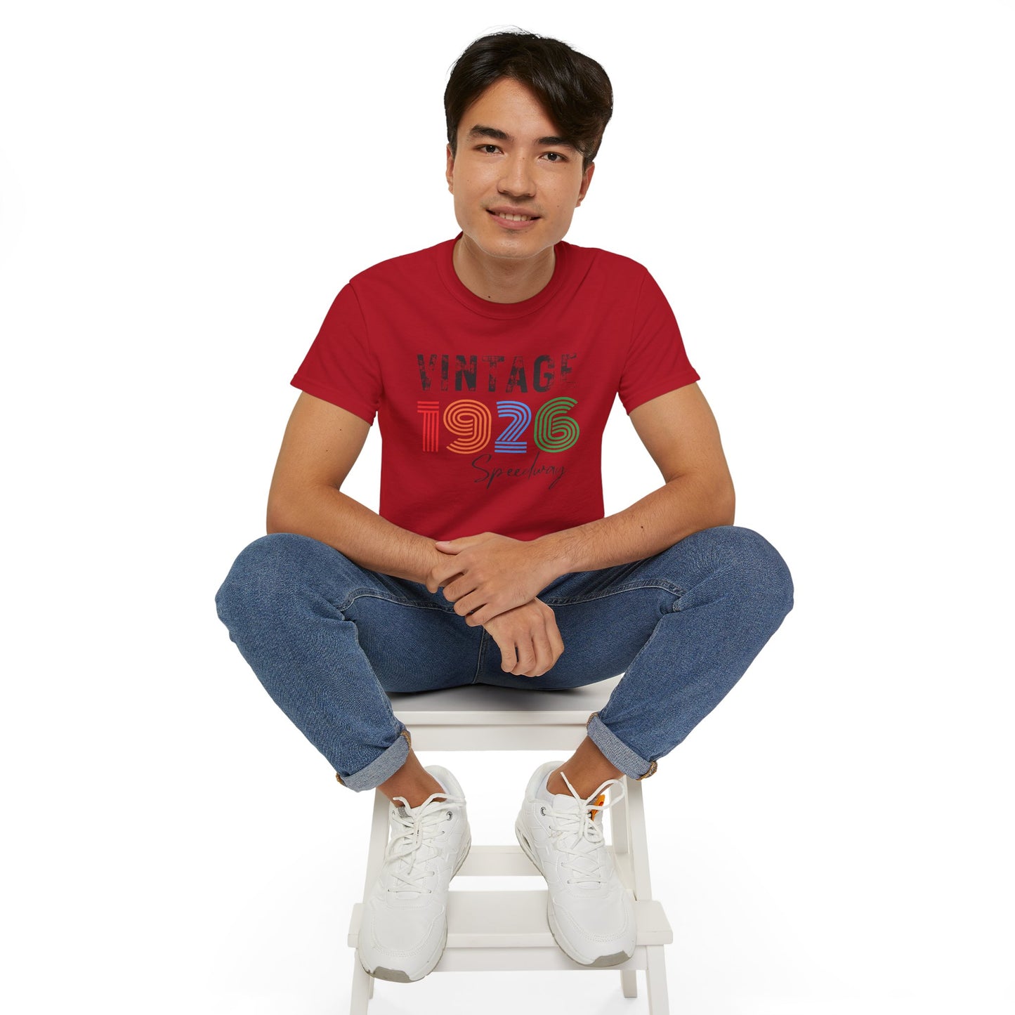 Adult 100th Anniversary - Speedway Vintage Tee