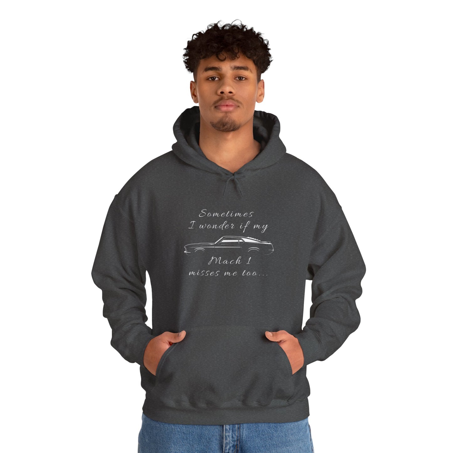 Adult Sometimes I Wonder If My Mach 1 Misses Me Hoodie
