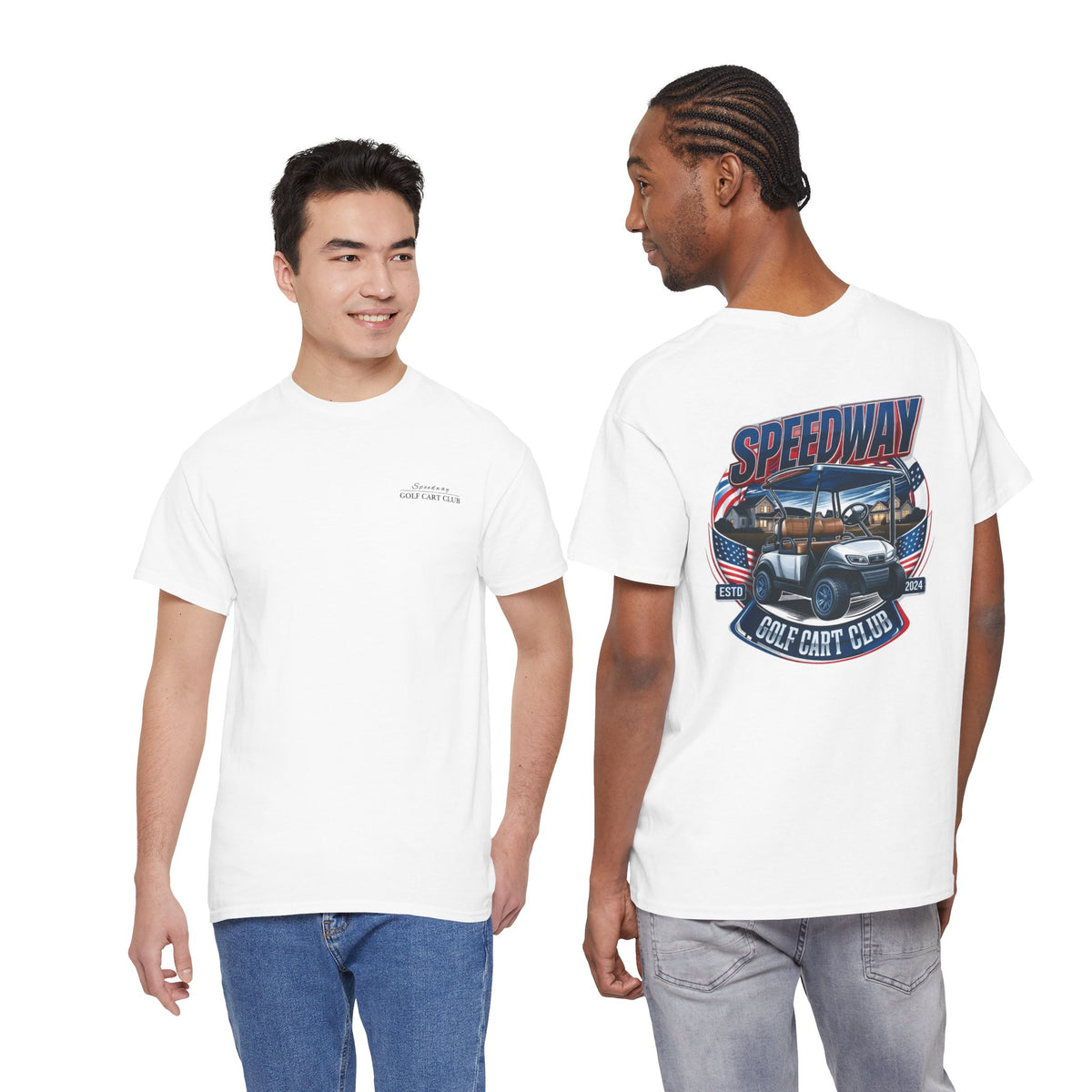 Speedway Golf Cart Club T‑Shirt