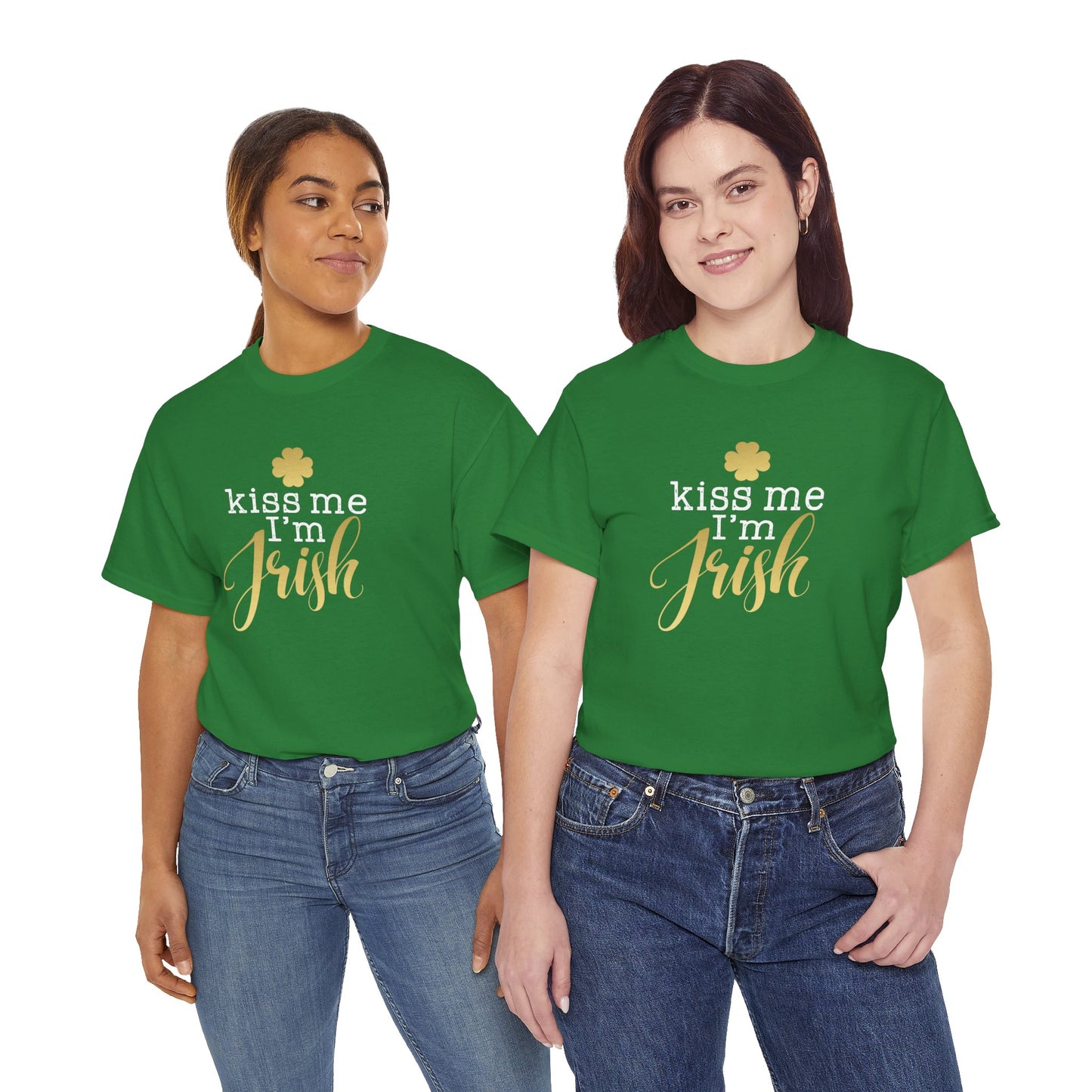 Adult Kiss Me I'm Irish T‑Shirt