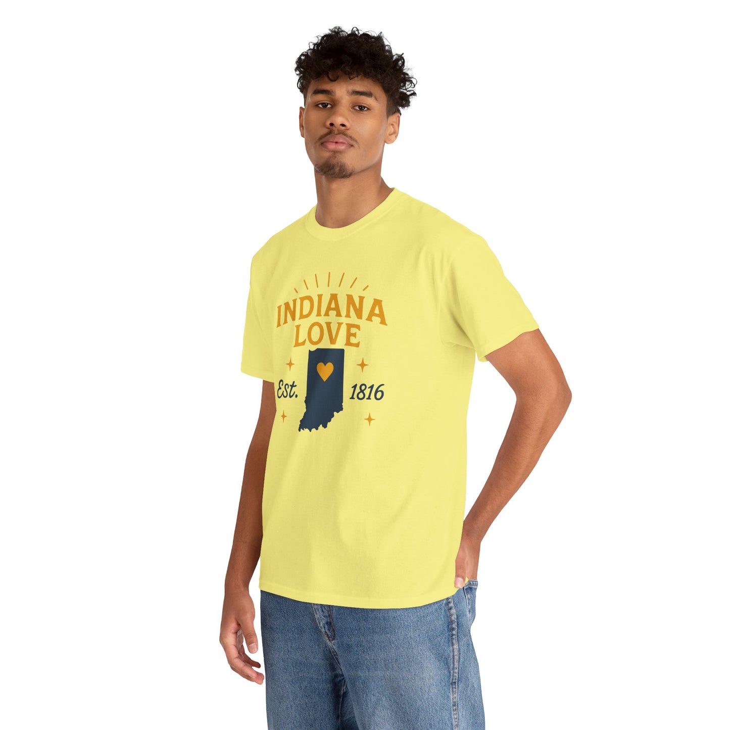 Indiana Love T-Shirt – Est. 1816 State Tee