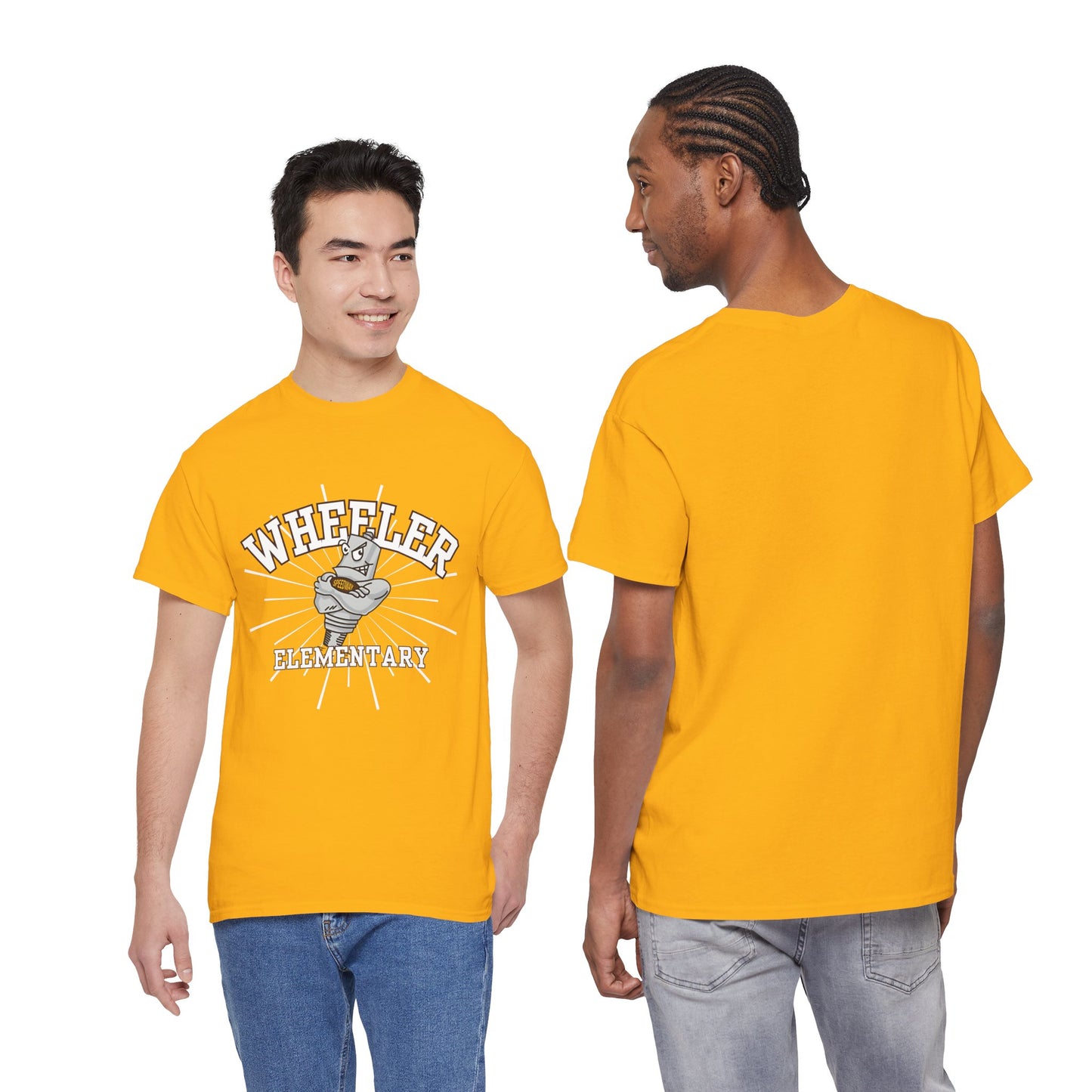 Adult - Wheeler Elementary Cotton T-Shirt, School Spirit Wear