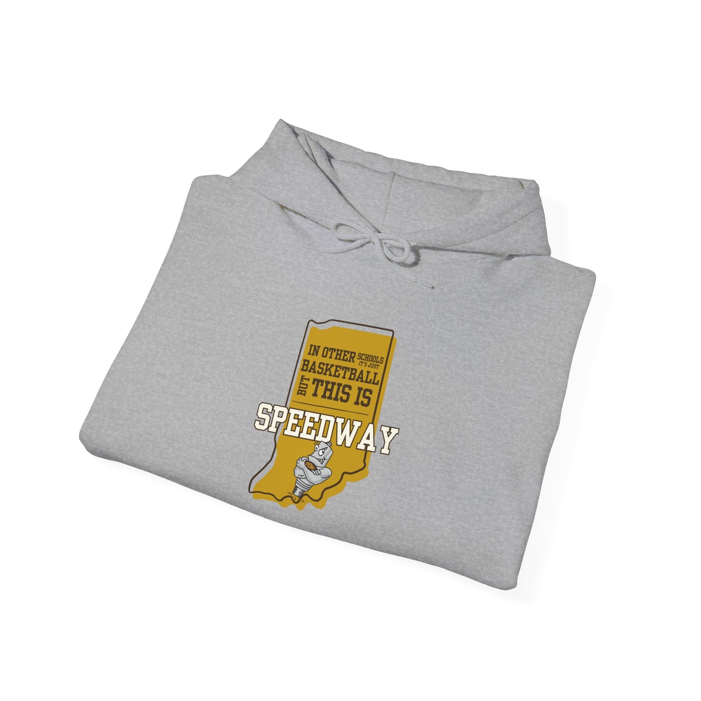 Adult Hoodie - Speedway Sparkplugs Basketball