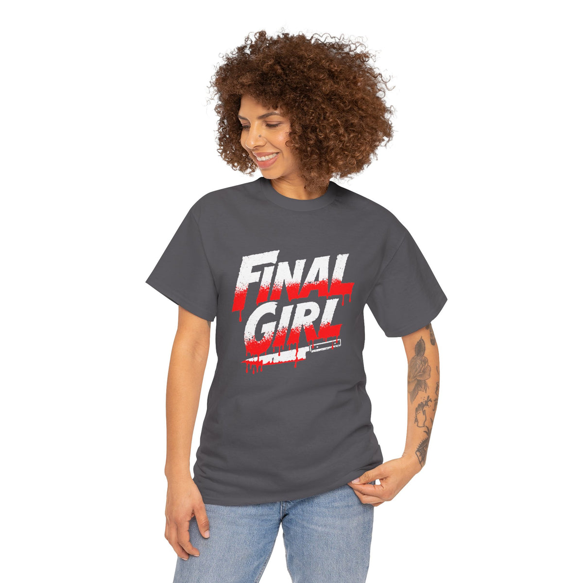 Final Girl T-Shirt — Retro Horror Graphic Tee