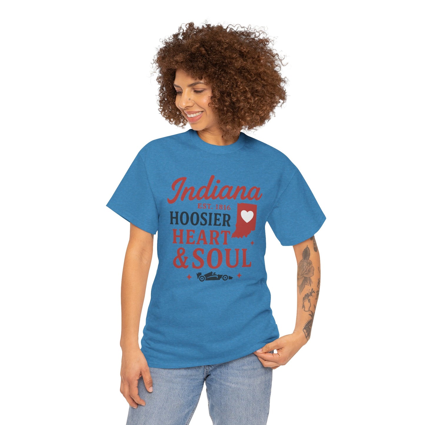 Indiana Hoosier Heart & Soul T-Shirt
