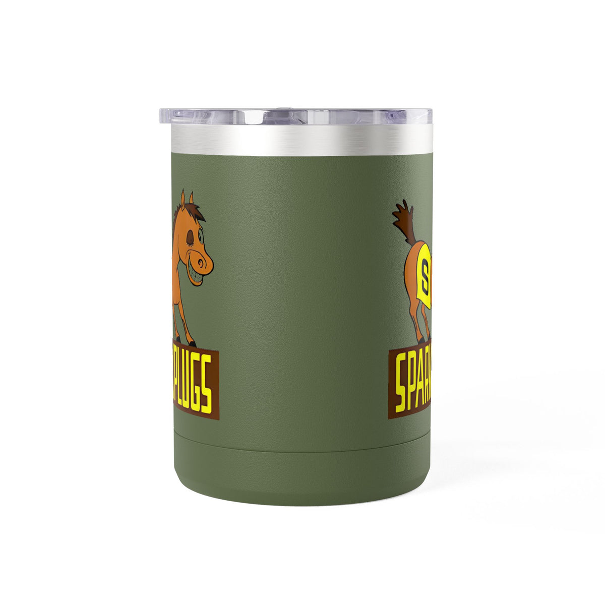 Old School Speedway Logo - 15oz Insulated Coffee Mug Tumbler with Lid
