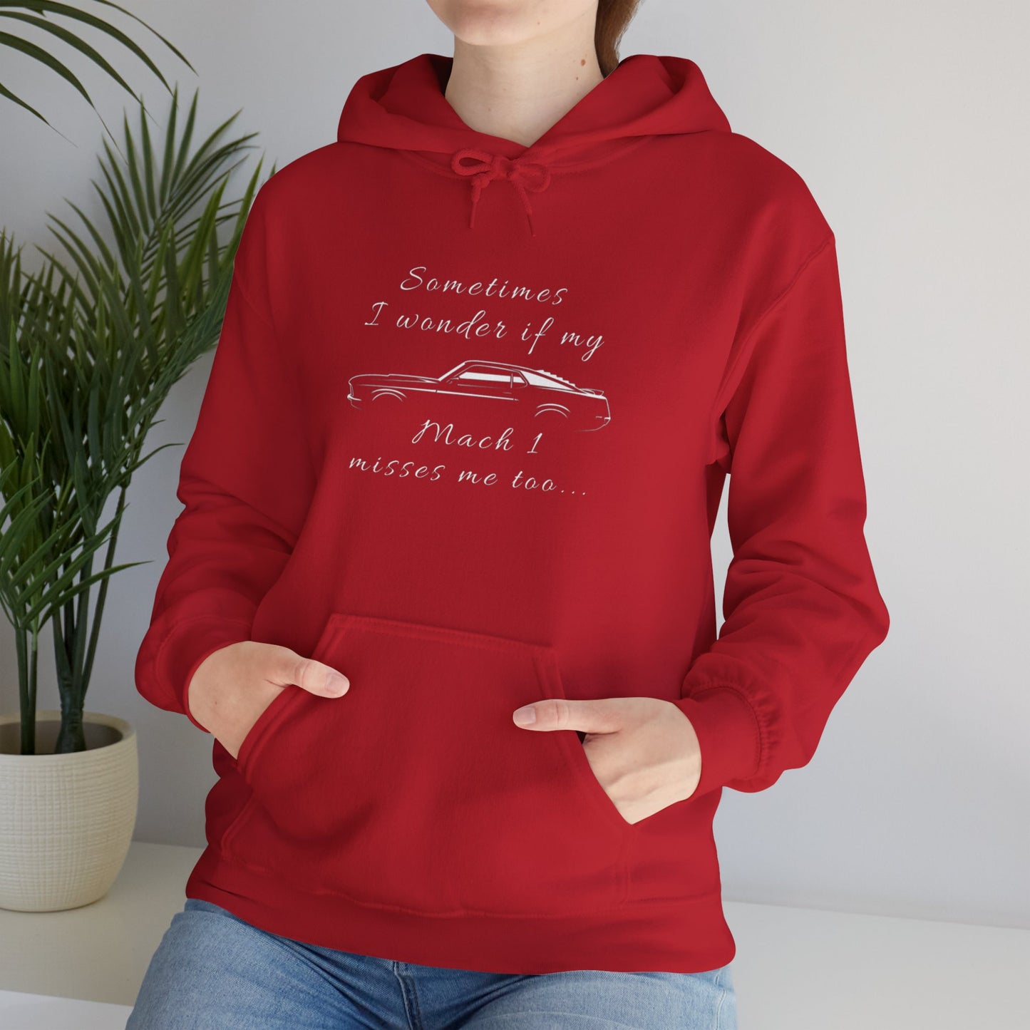 Adult Sometimes I Wonder If My Mach 1 Misses Me Hoodie