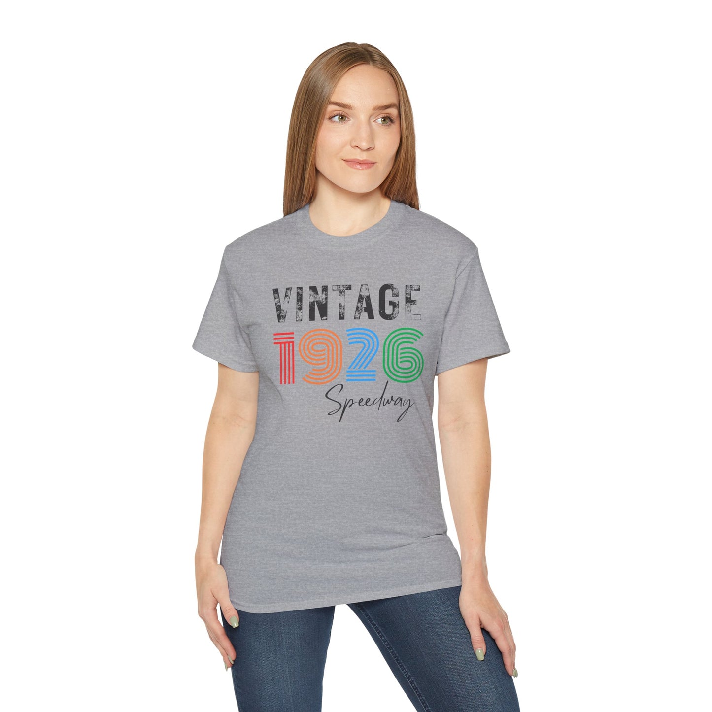 Adult 100th Anniversary - Speedway Vintage Tee