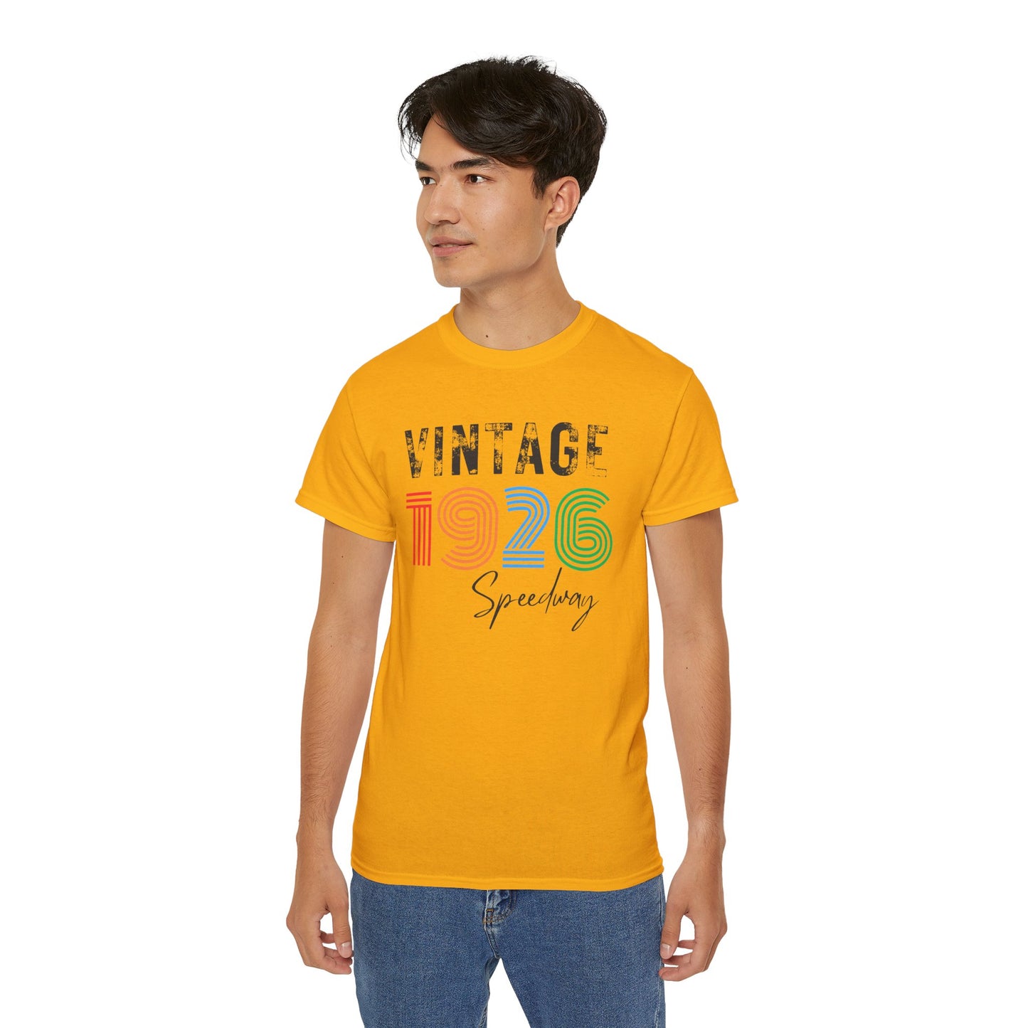 Adult 100th Anniversary - Speedway Vintage Tee