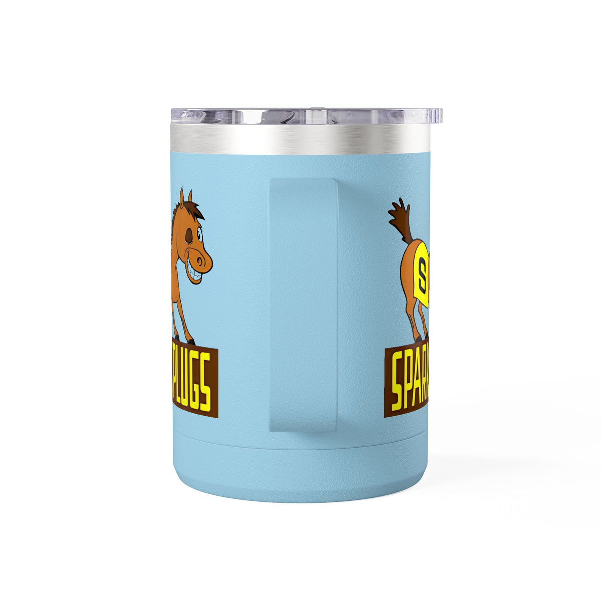 Old School Speedway Logo - 15oz Insulated Coffee Mug Tumbler with Lid