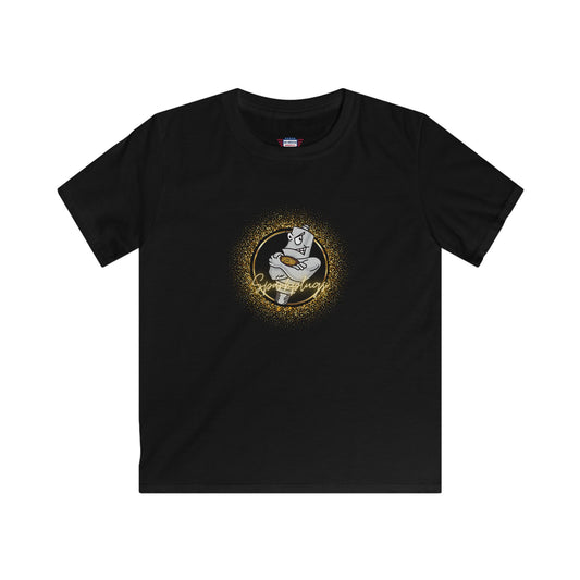 Youth Graphic Tee Featuring Sparkling Design, Speedway Sparkplugs