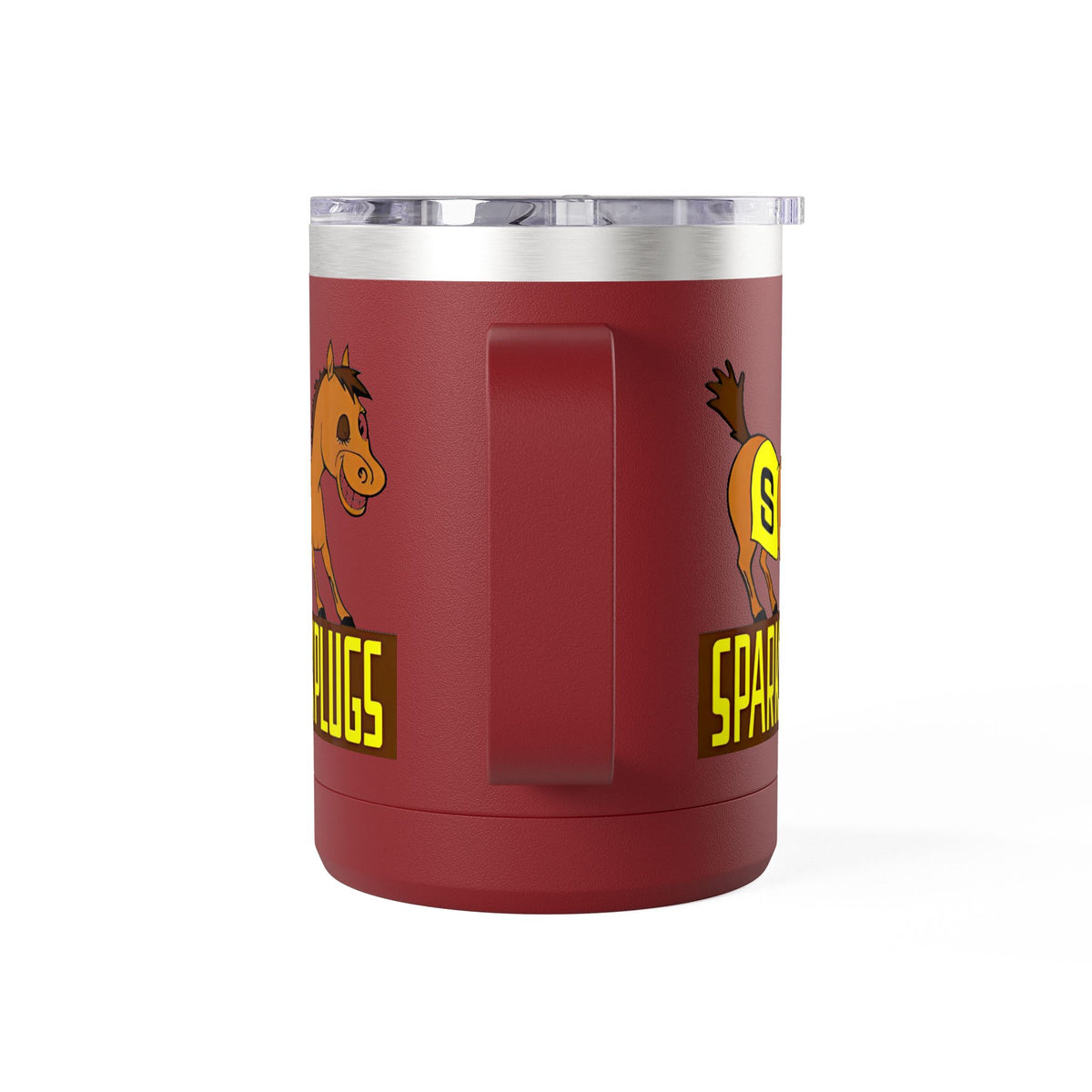 Old School Speedway Logo - 15oz Insulated Coffee Mug Tumbler with Lid