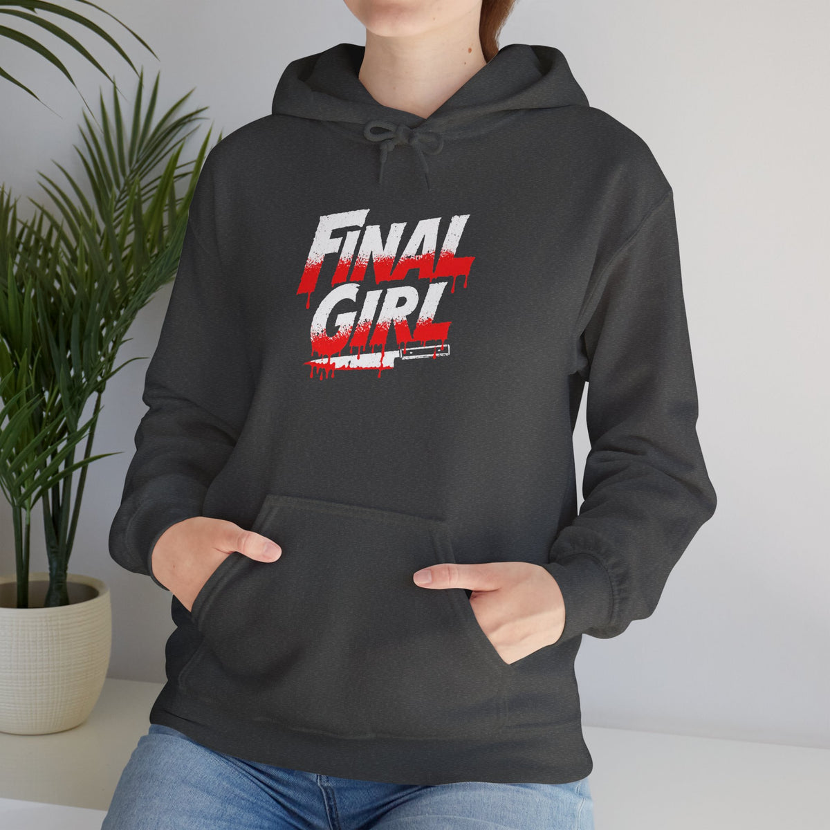 Final Girl Hoodie – Retro Slasher Horror Sweatshirt