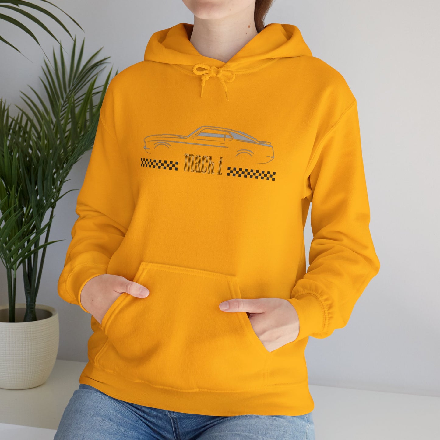 Adult Mustang Mach 1 Sweatshirt — Vintage Muscle Car