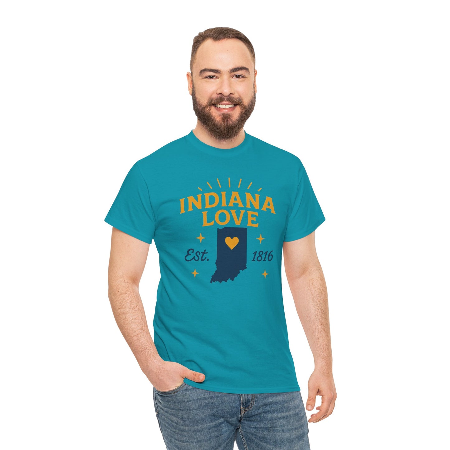 Indiana Love T-Shirt – Est. 1816 State Tee