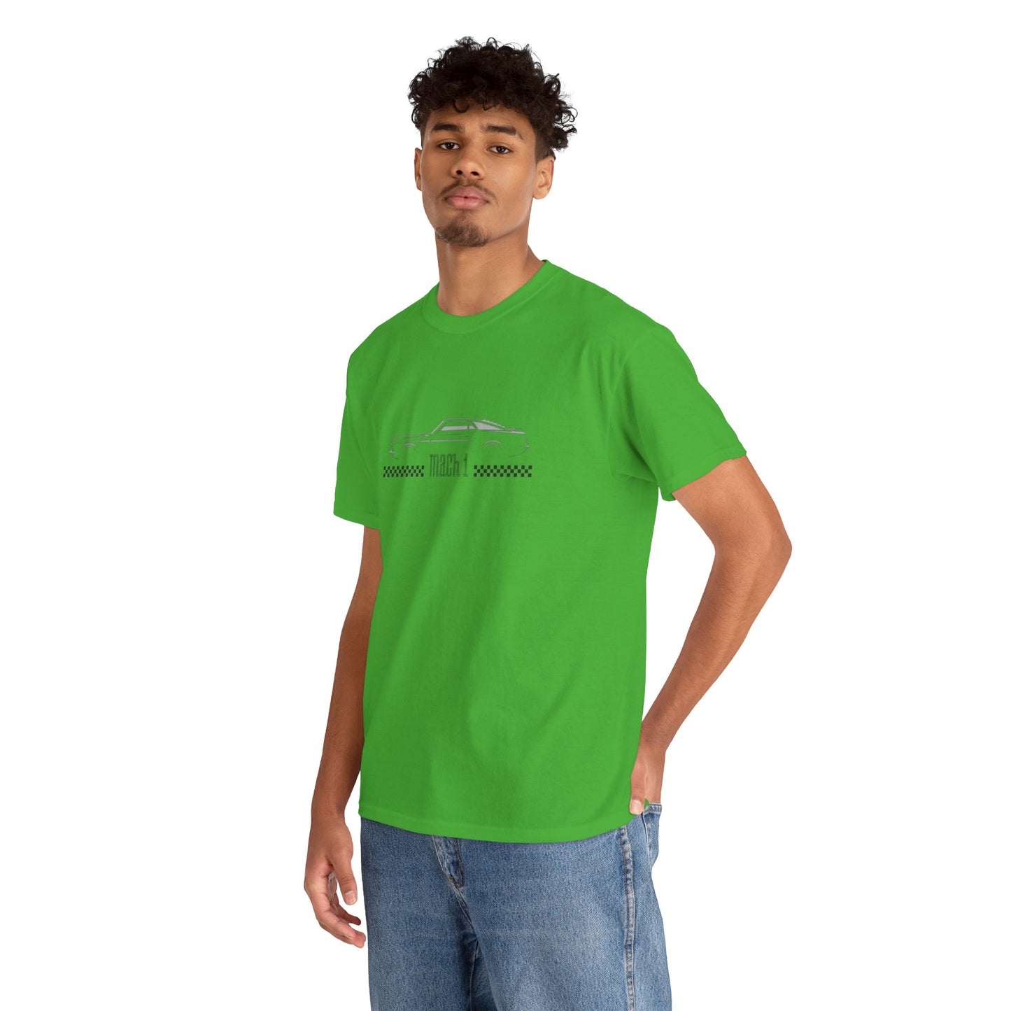 Adult Mustang Mach 1 tee — Vintage Muscle Car