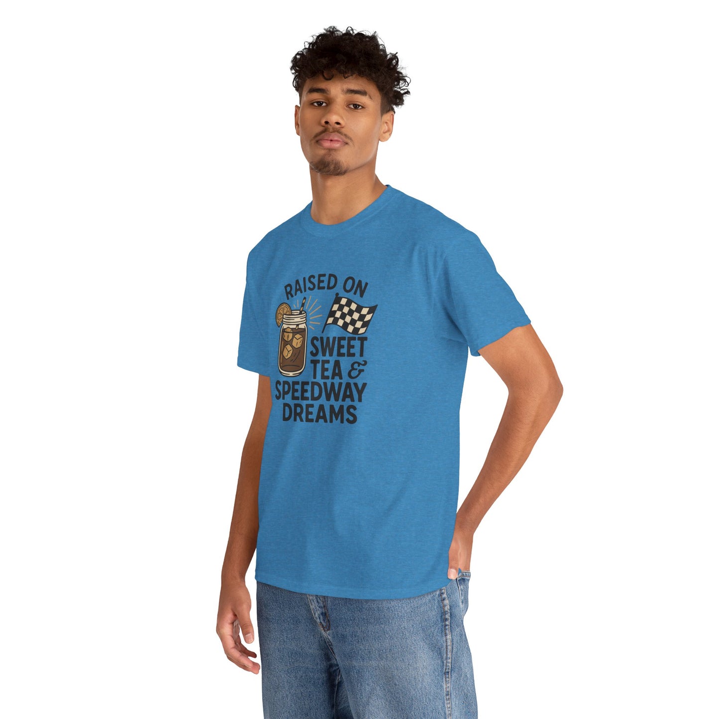 Raised on Sweet Tea & Speedway Dreams Tee