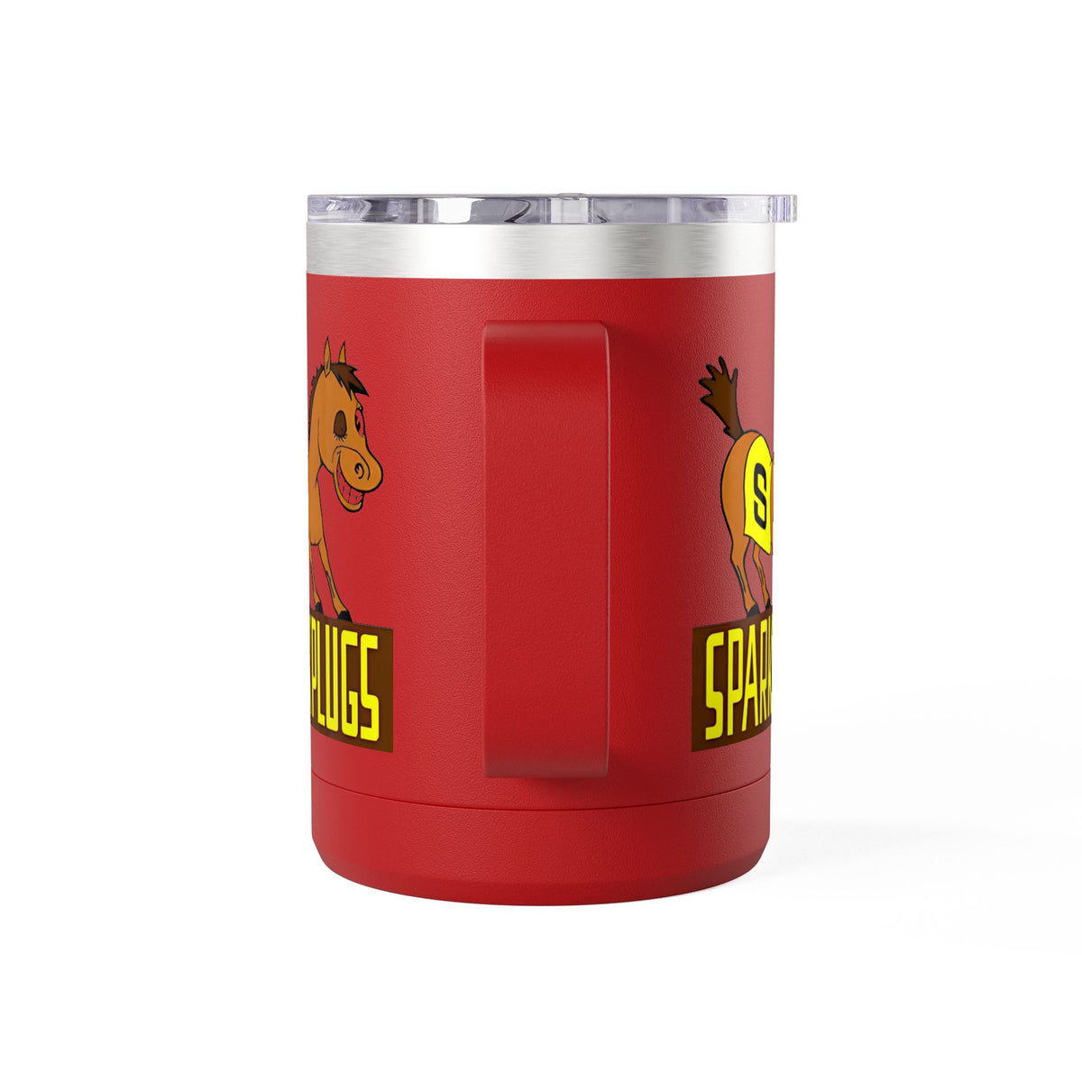 Old School Speedway Logo - 15oz Insulated Coffee Mug Tumbler with Lid