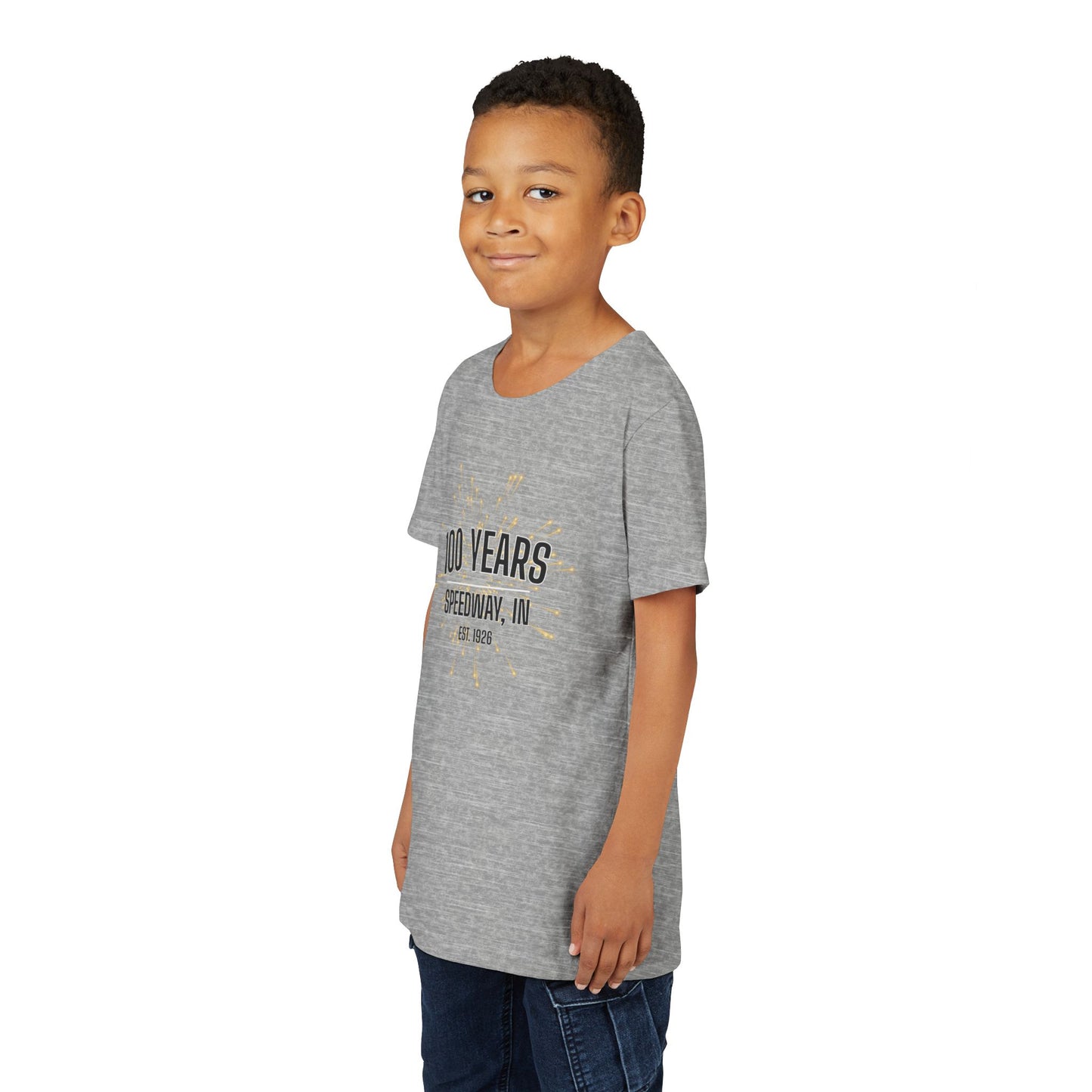 Youth 100th Anniversary - Speedway Firework Tee