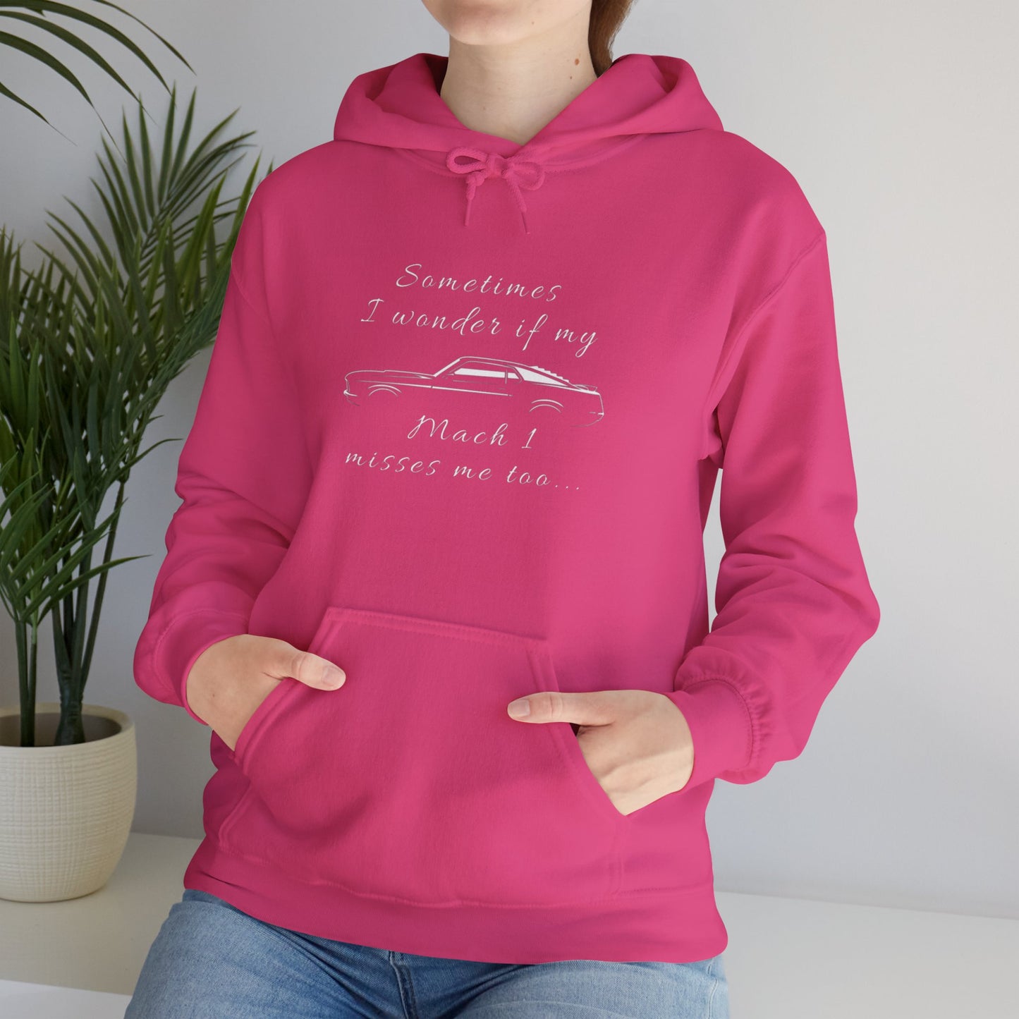 Adult Sometimes I Wonder If My Mach 1 Misses Me Hoodie