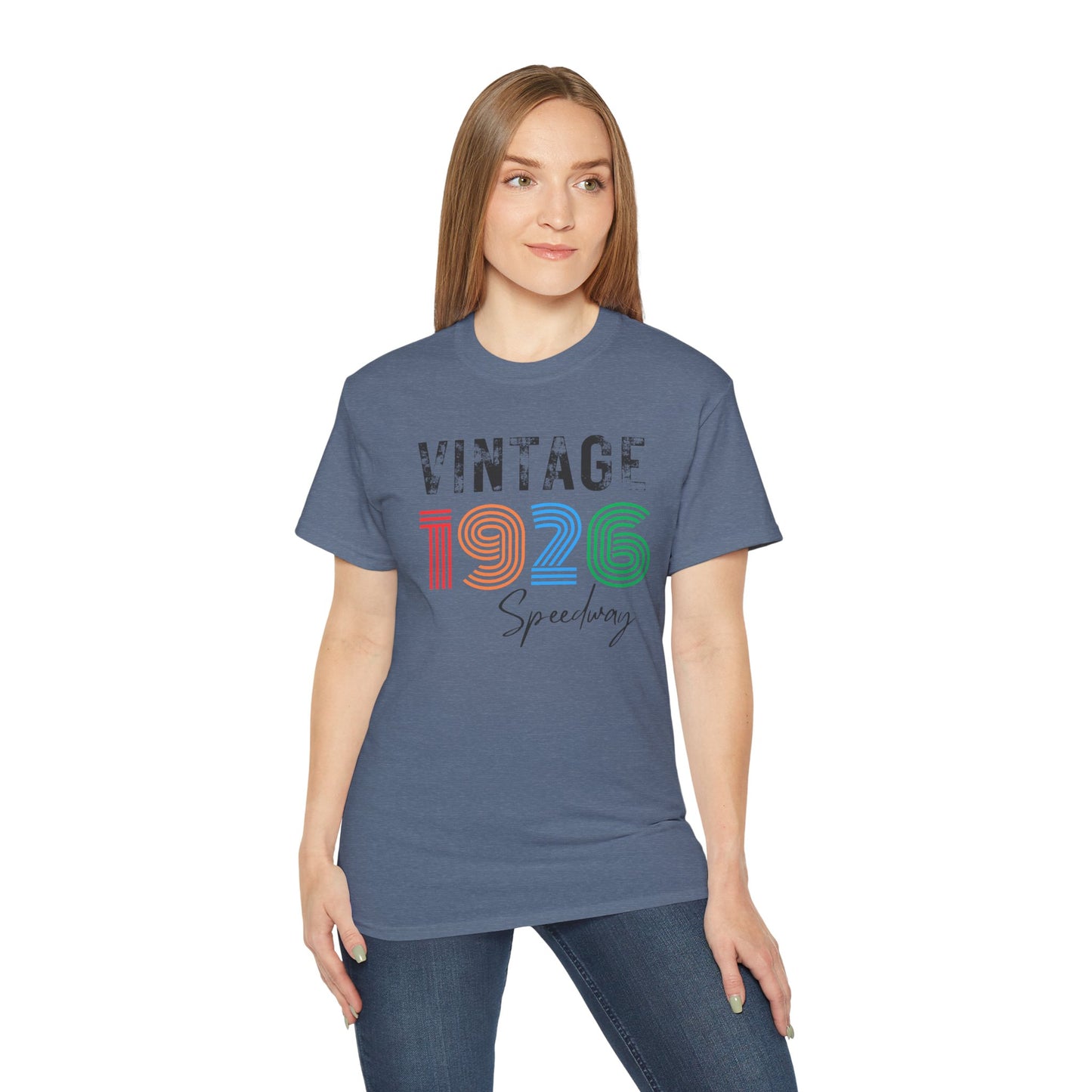 Adult 100th Anniversary - Speedway Vintage Tee