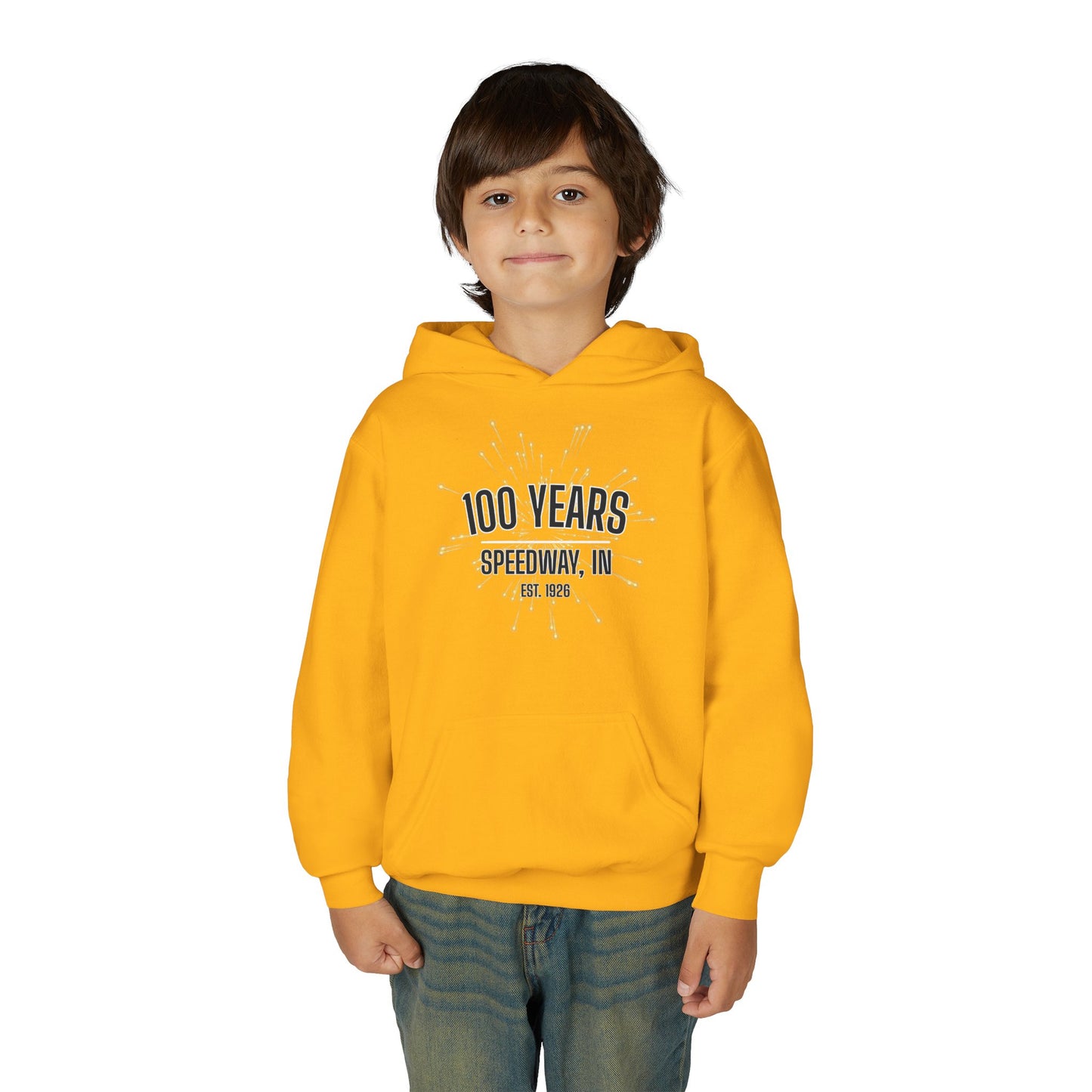 Youth 100th Anniversary - Speedway Firework Hoodie