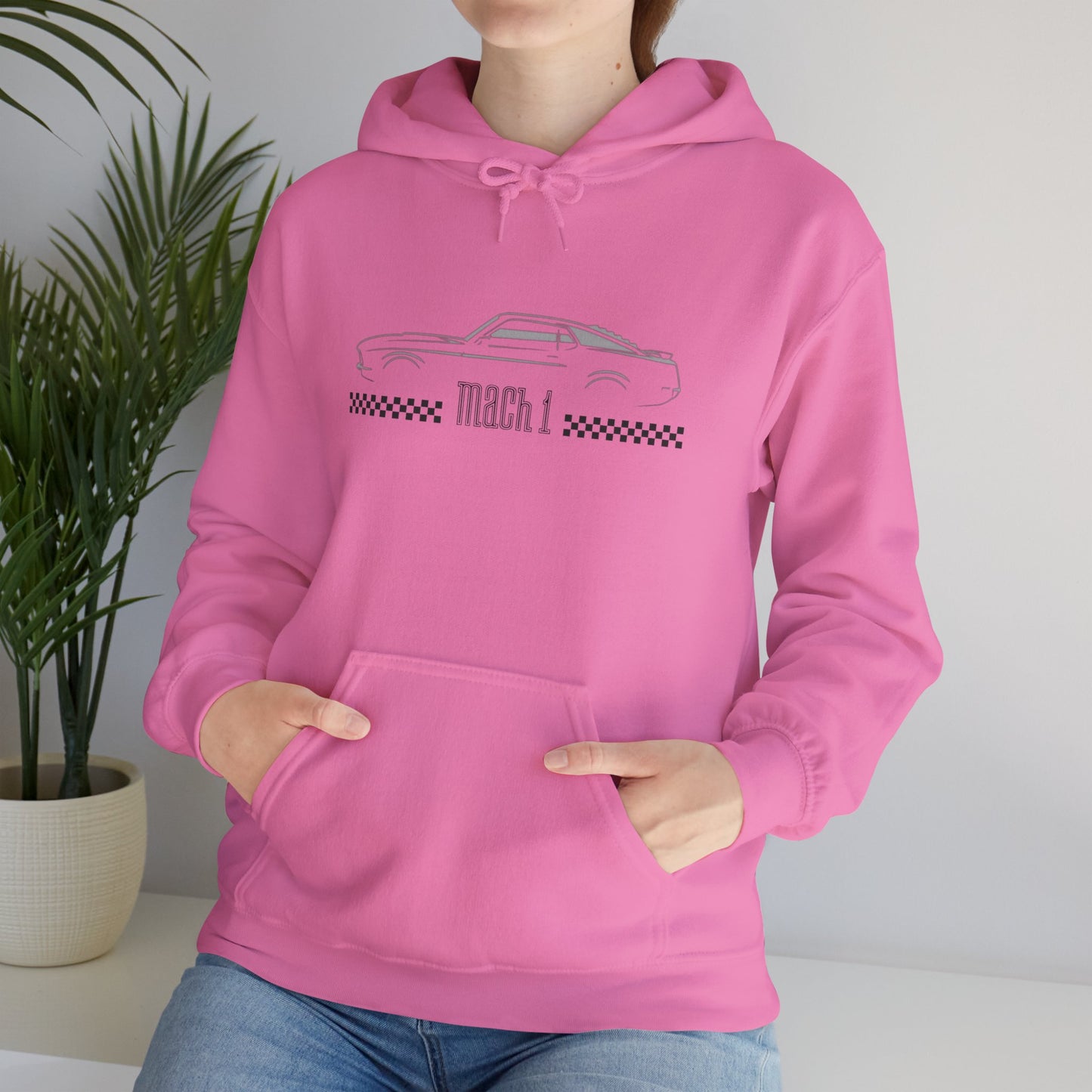 Adult Mustang Mach 1 Sweatshirt — Vintage Muscle Car