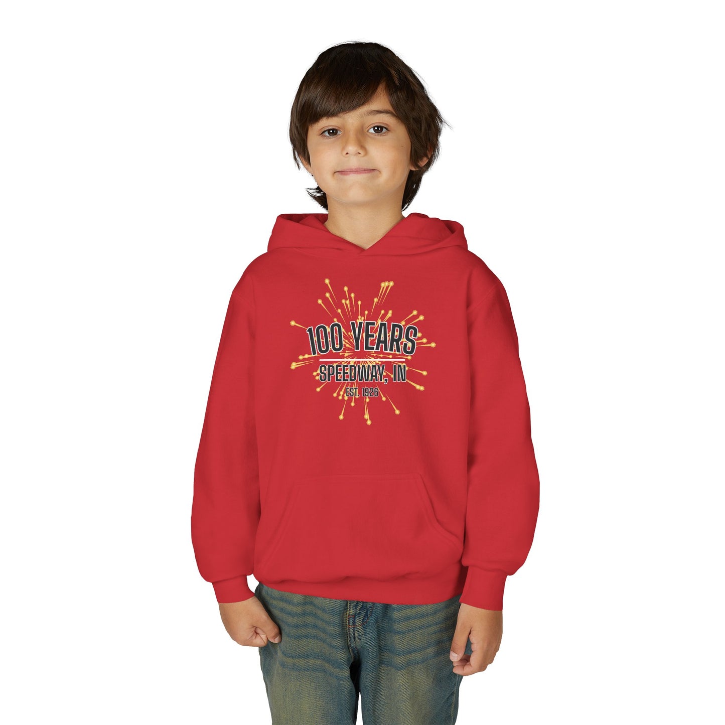 Youth 100th Anniversary - Speedway Firework Hoodie