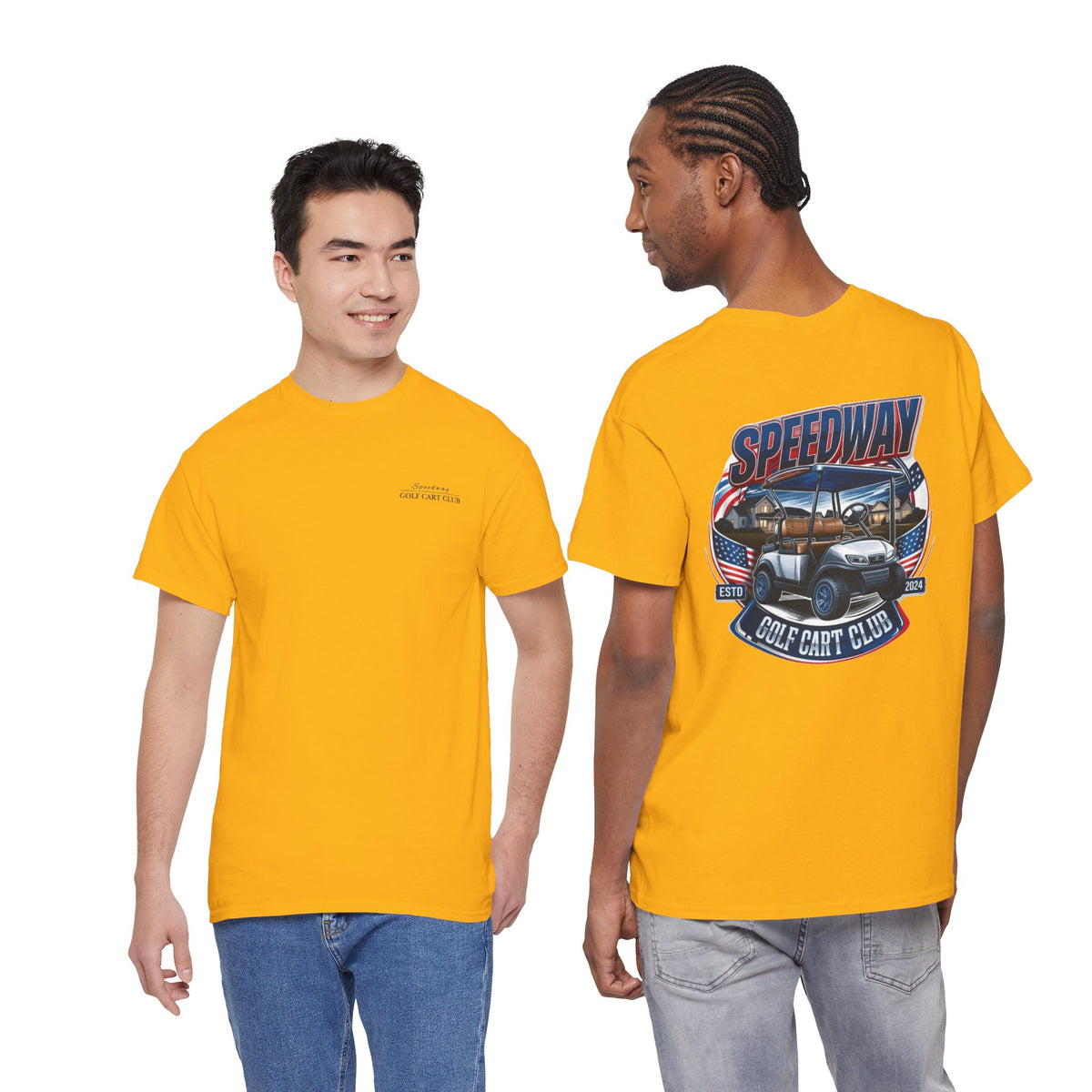 Speedway Golf Cart Club T‑Shirt