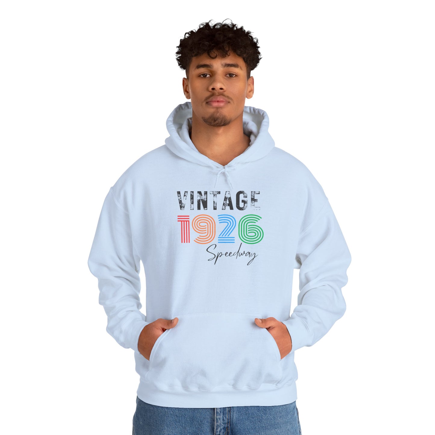 Adult 100th Anniversary - Speedway Vintage Hoodie