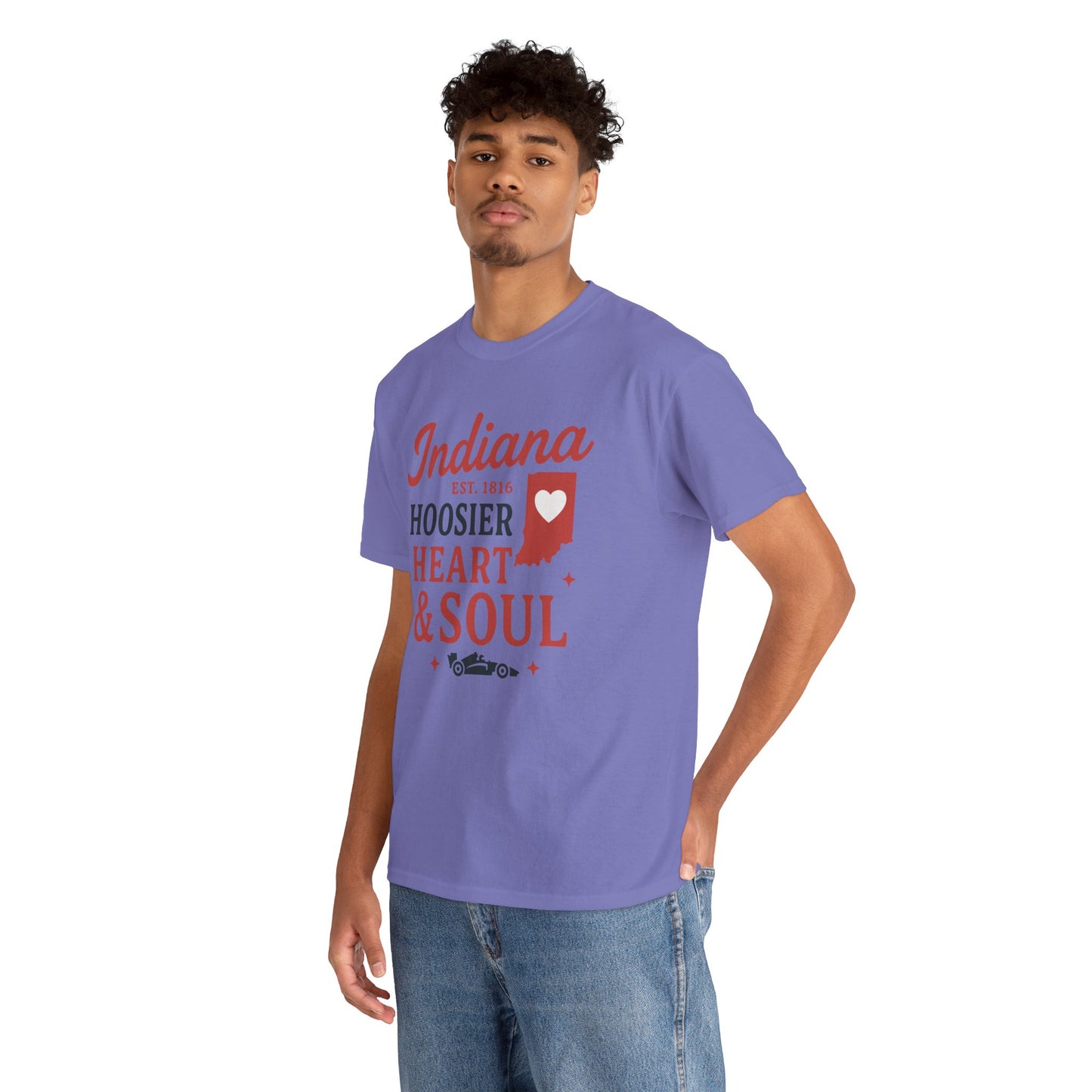 Indiana Hoosier Heart & Soul T-Shirt