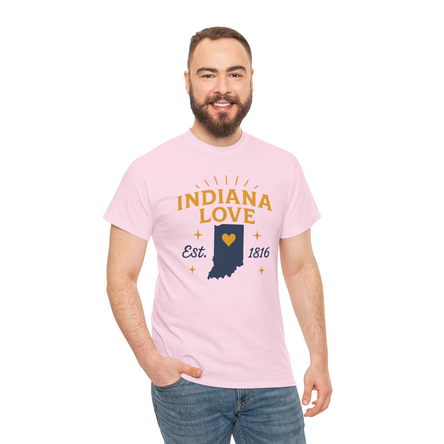 Indiana Love T-Shirt – Est. 1816 State Tee