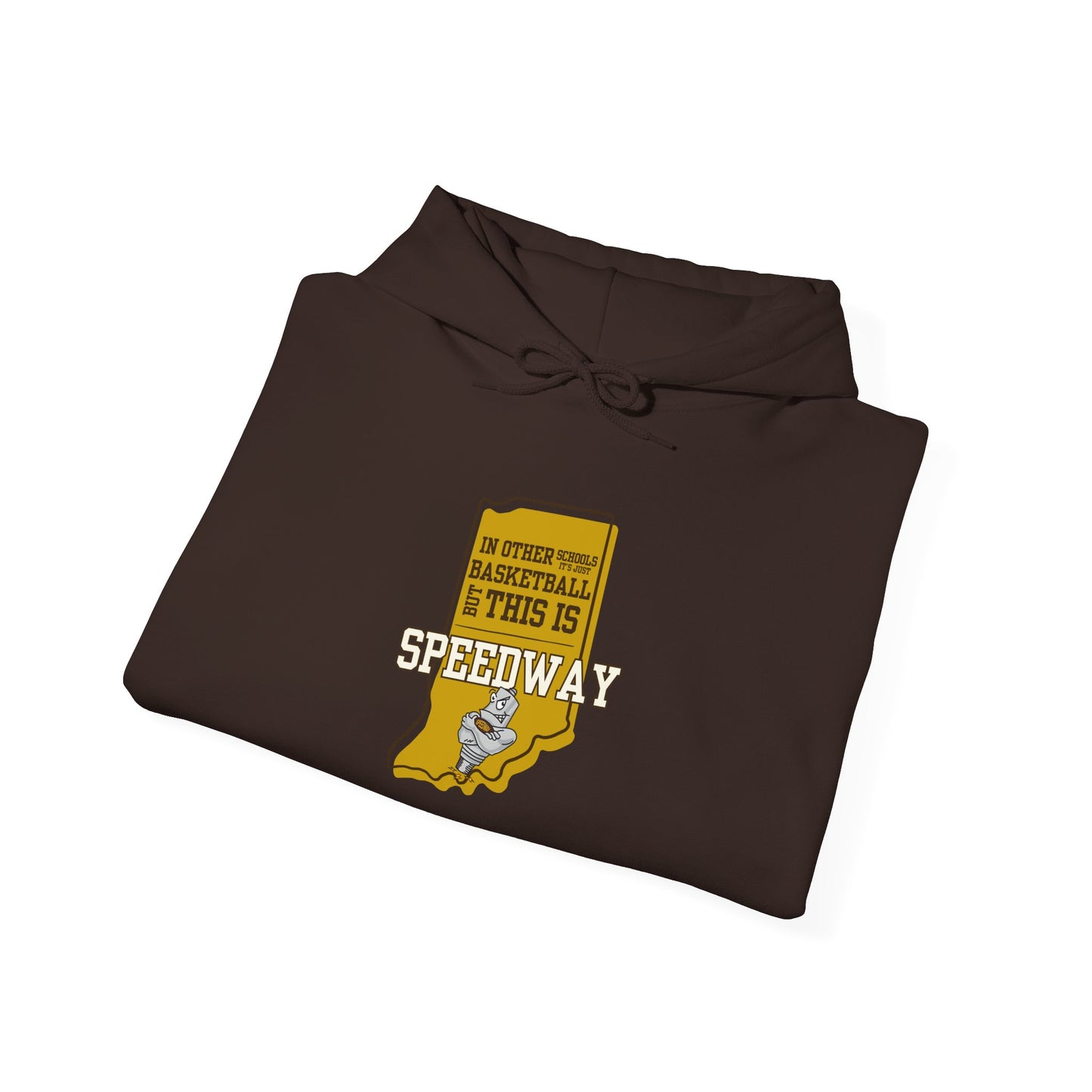 Adult Hoodie - Speedway Sparkplugs Basketball