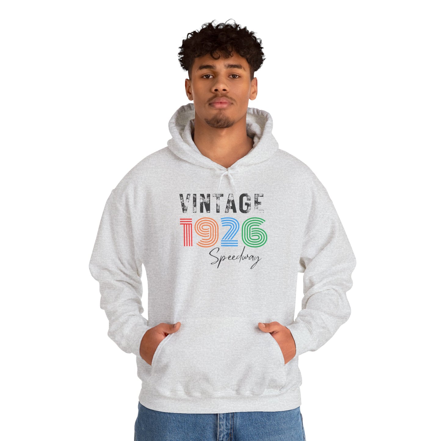 Adult 100th Anniversary - Speedway Vintage Hoodie